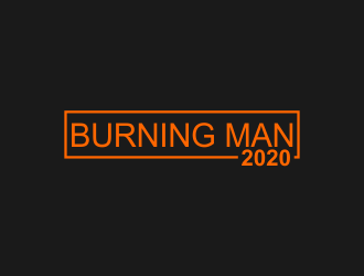 Burning Man 2020 logo design by kanal