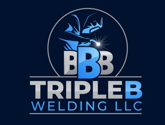 Triple B Welding LLC logo design by DreamLogoDesign