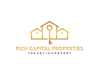 Rich Capital Properties logo design by CreativeKiller