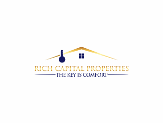 Rich Capital Properties logo design by luckyprasetyo