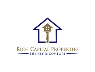 Rich Capital Properties logo design by oke2angconcept