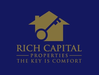 Rich Capital Properties logo design by cybil