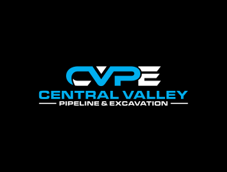 Central Valley Pipeline & Excavation (CVPE) logo design by checx