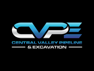 Central Valley Pipeline & Excavation (CVPE) logo design by hopee