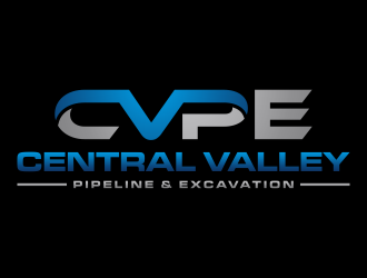 Central Valley Pipeline & Excavation (CVPE) logo design by p0peye