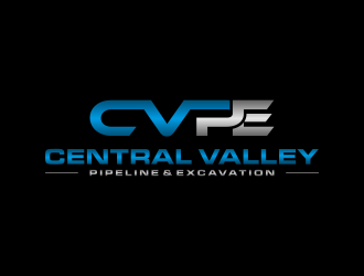 Central Valley Pipeline & Excavation (CVPE) logo design by salis17