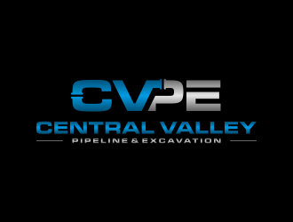 Central Valley Pipeline & Excavation (CVPE) logo design by salis17