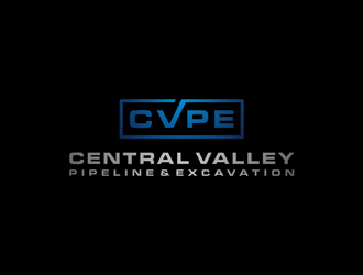 Central Valley Pipeline & Excavation (CVPE) logo design by jancok