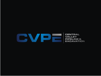 Central Valley Pipeline & Excavation (CVPE) logo design by logitec