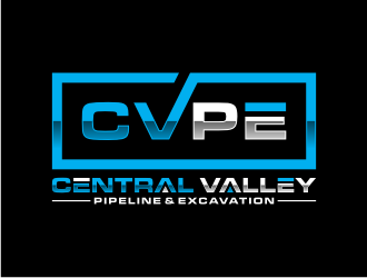 Central Valley Pipeline & Excavation (CVPE) logo design by nurul_rizkon