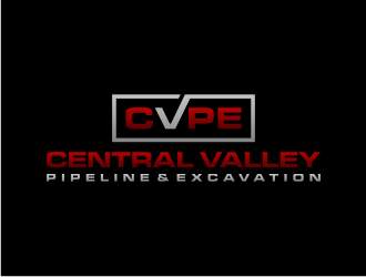 Central Valley Pipeline & Excavation (CVPE) logo design by asyqh