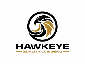 Hawkeye Quality Cleaning logo design by hidro