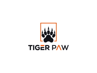 Tiger paw logo design by aryamaity