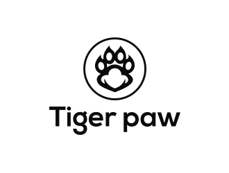 Tiger paw logo design by mbamboex