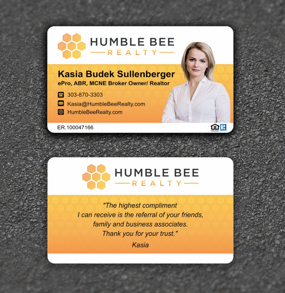 Humble Bee Realty logo design by ManishKoli