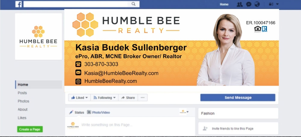 Humble Bee Realty logo design by ManishKoli