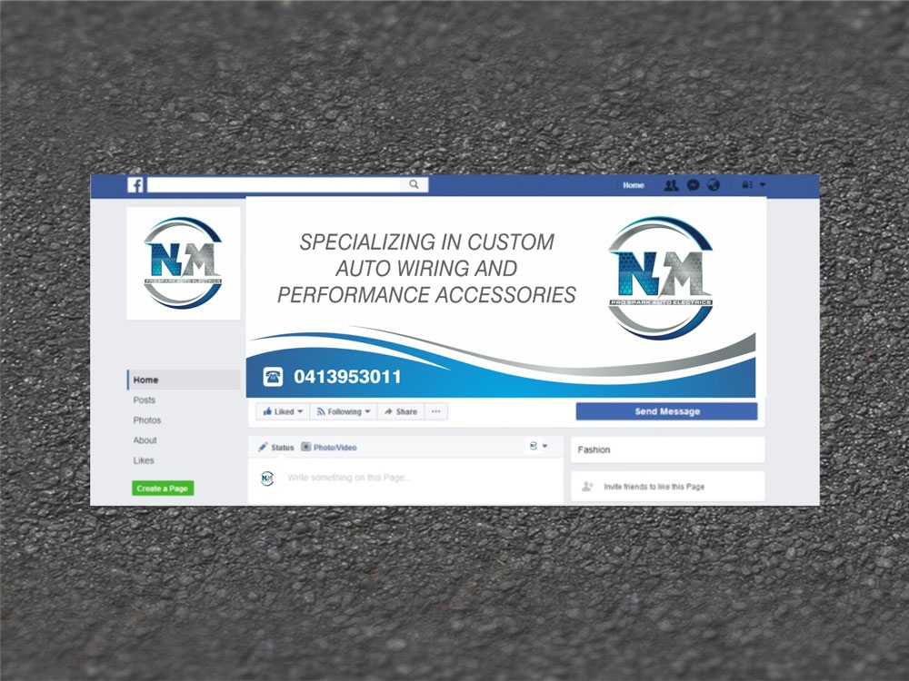 N.M. Pro Spark Auto Electrics logo design by ManishKoli