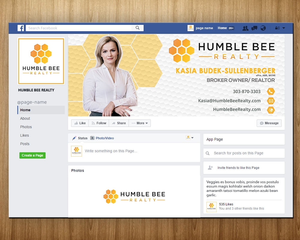 Humble Bee Realty logo design by MastersDesigns