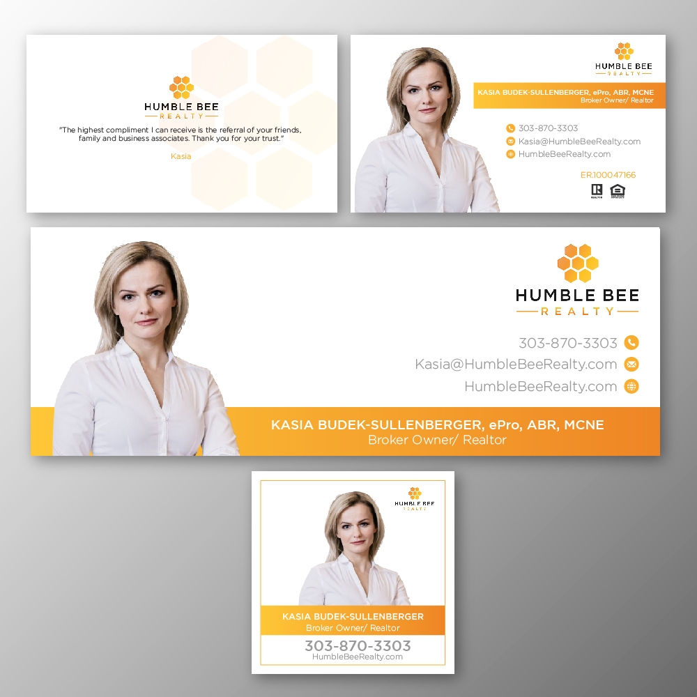 Humble Bee Realty logo design by jhon01