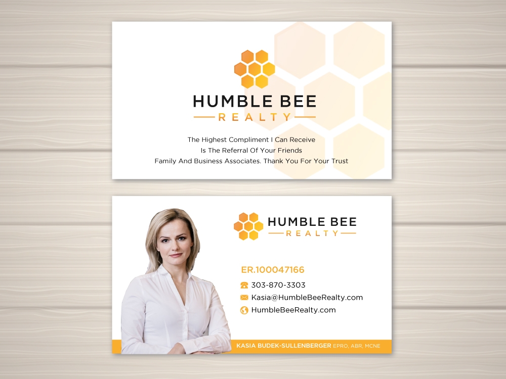 Humble Bee Realty logo design by labo