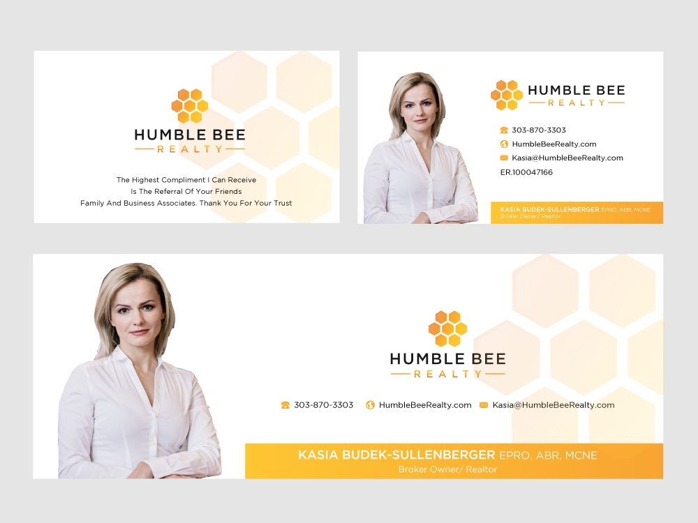 Humble Bee Realty logo design by labo