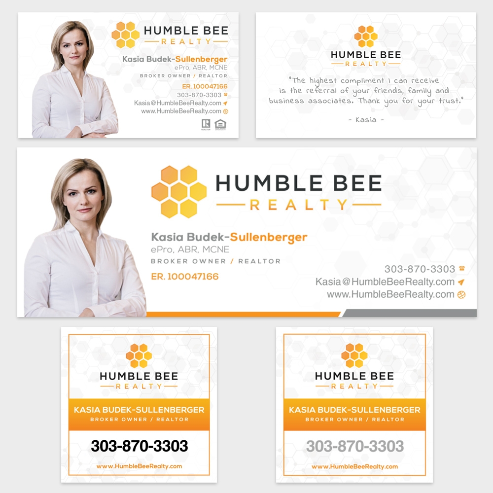 Humble Bee Realty logo design by Realistis
