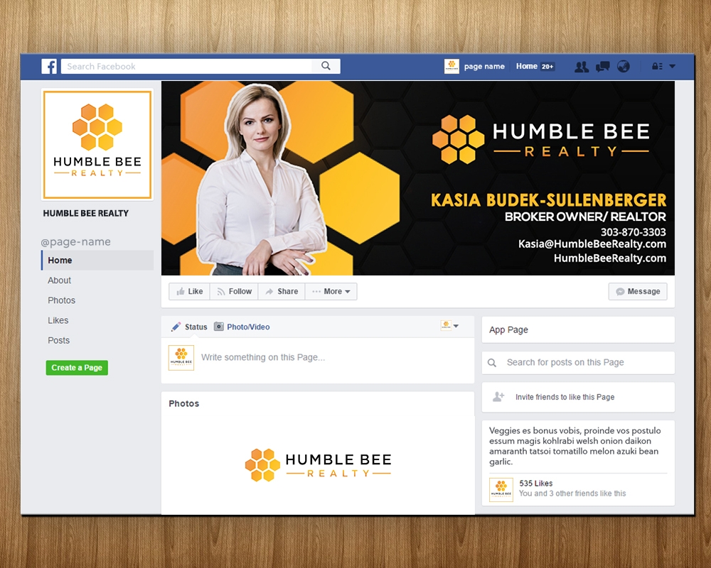 Humble Bee Realty logo design by MastersDesigns