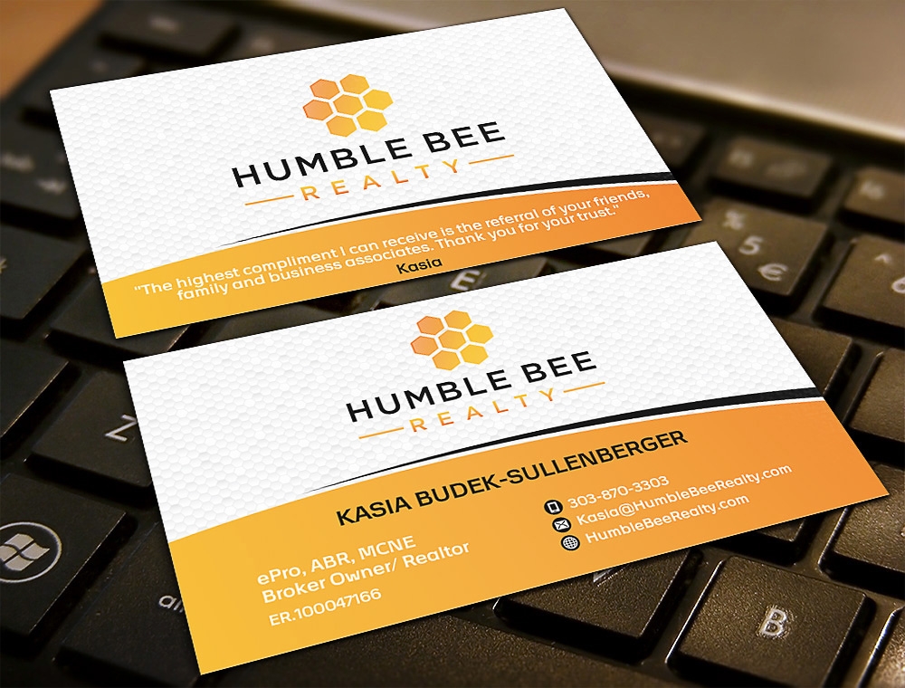 Humble Bee Realty logo design by scriotx