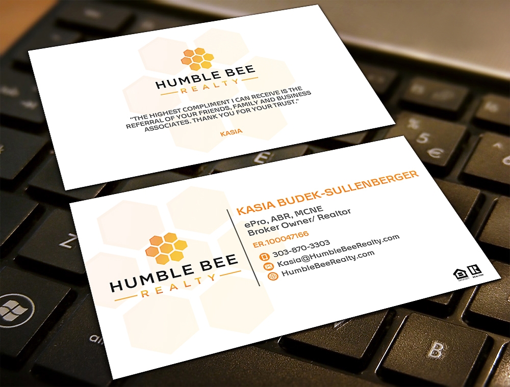 Humble Bee Realty logo design by scriotx