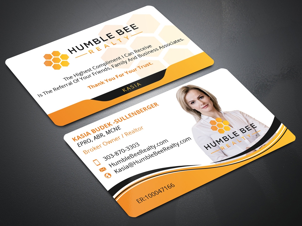 Humble Bee Realty logo design by Gelotine