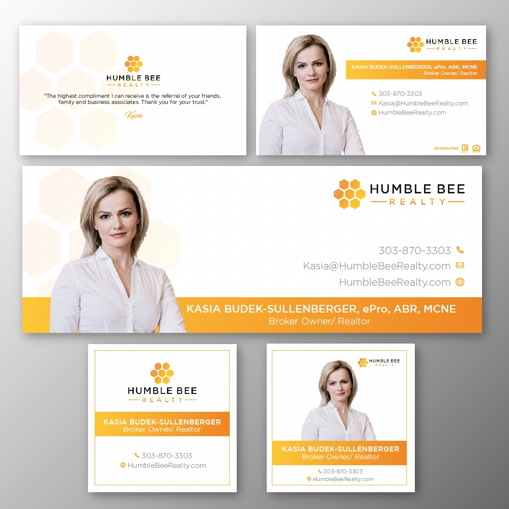 Humble Bee Realty logo design by jhon01