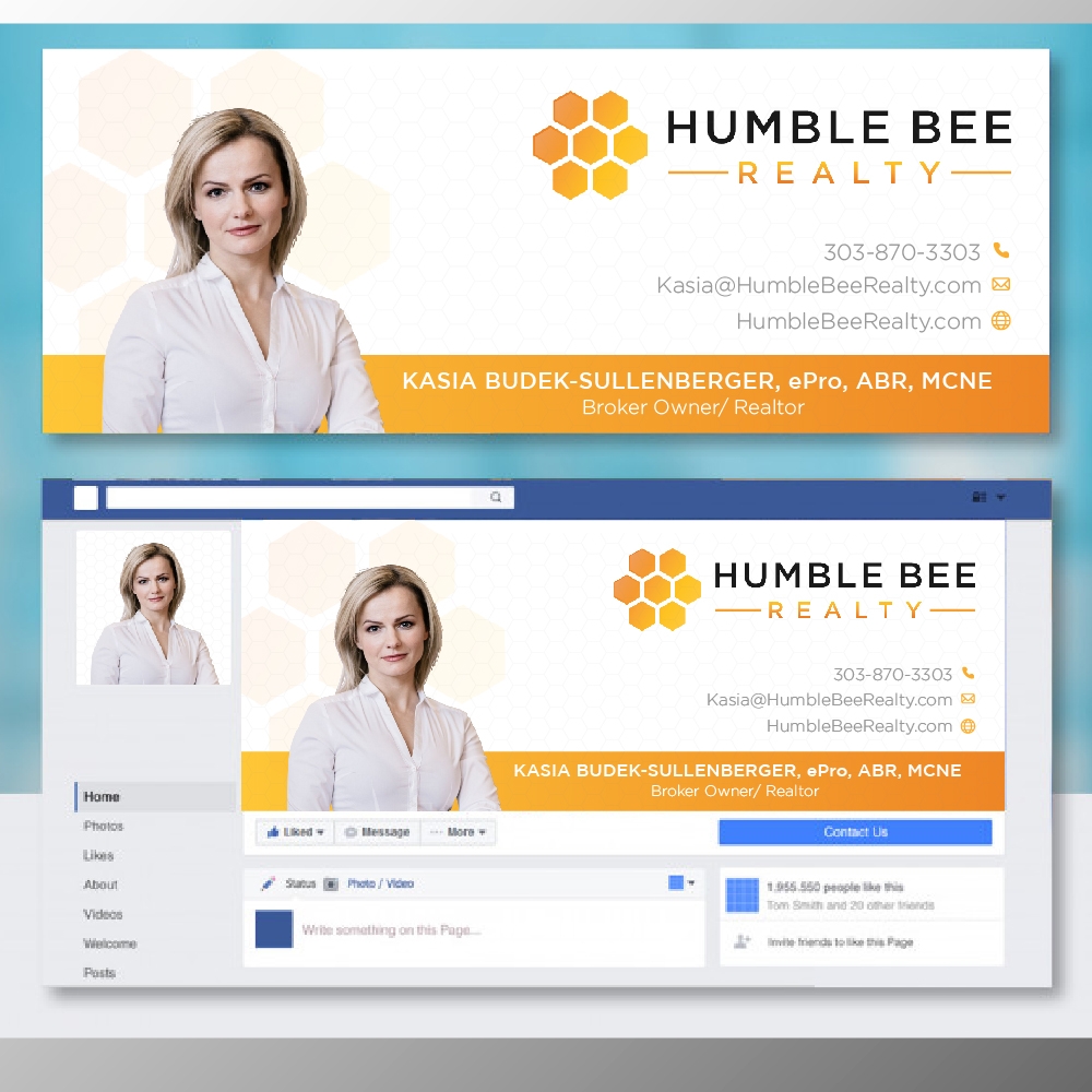 Humble Bee Realty logo design by jhon01