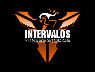 Intervalos Fitness Studios logo design by bosbejo