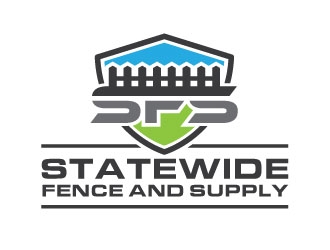Statewide Fence and Supply logo design by invento