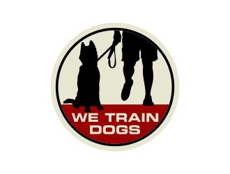 We Train Dogs logo design by Kruger