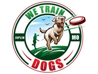 We Train Dogs logo design by REDCROW