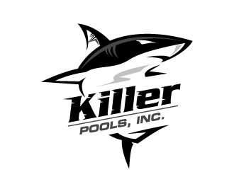 Killer Pools, Inc. logo design by torresace