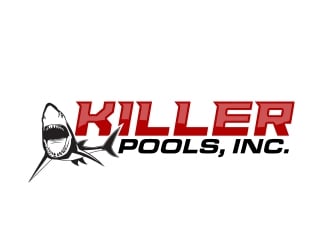 Killer Pools, Inc. logo design by MarkindDesign