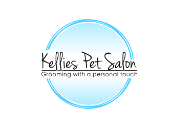 Kellies Pet Salon logo design by giphone