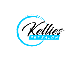 Kellies Pet Salon logo design by ubai popi