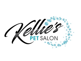 Kellies Pet Salon logo design by REDCROW