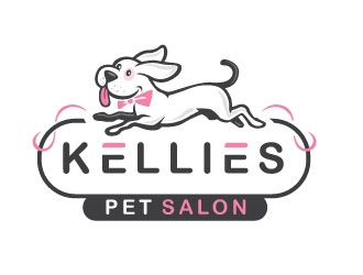 Kellies Pet Salon logo design by REDCROW