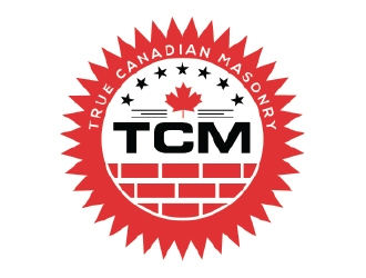 True Canadian Masonry logo design by KreativeLogos