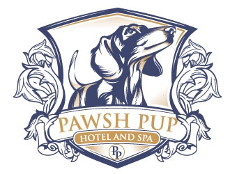 Pawsh Pup logo design by Suvendu