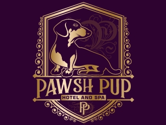 Pawsh Pup logo design by Suvendu