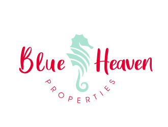 Blue Heaven Properties logo design by JessicaLopes