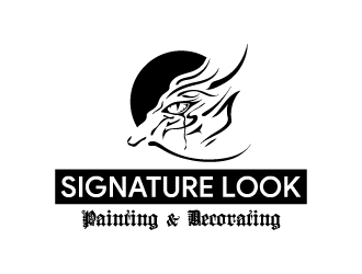 Signature Look Painting & Decorating logo design by iamjason