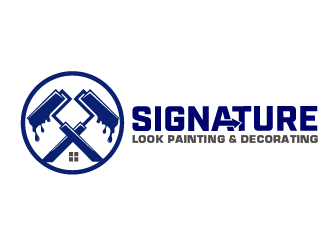 Signature Look Painting & Decorating logo design by THOR_