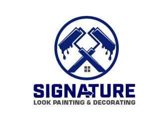 Signature Look Painting & Decorating logo design by THOR_