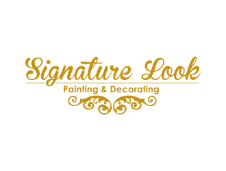 Signature Look Painting & Decorating logo design by giphone